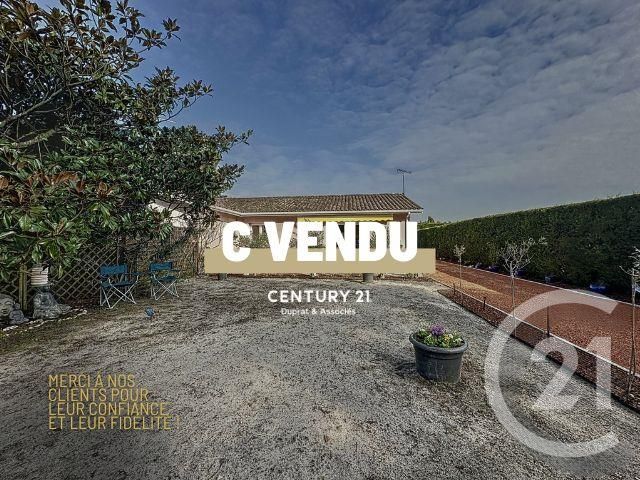 maison à vendre - 3 pièces - 67.13 m2 - GUJAN MESTRAS - 33 - AQUITAINE - Century 21 Duprat & Associés