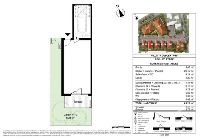 maison à vendre - 4 pièces - 85.2 m2 - LE TEICH - 33 - AQUITAINE - Century 21 Duprat & Associés