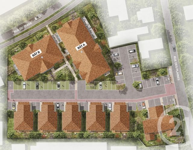 Appartement T3 à vendre - 3 pièces - 63.25 m2 - LE TEICH - 33 - AQUITAINE - Century 21 Duprat & Associés