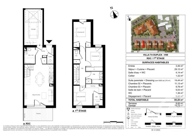 maison à vendre - 4 pièces - 85.2 m2 - LE TEICH - 33 - AQUITAINE - Century 21 Duprat & Associés