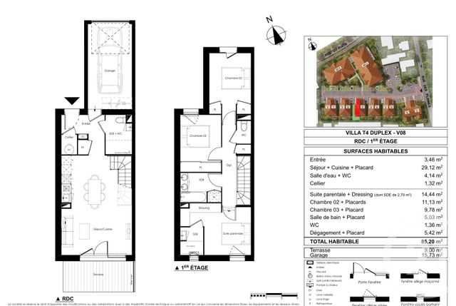 maison à vendre - 4 pièces - 85.2 m2 - LE TEICH - 33 - AQUITAINE - Century 21 Duprat & Associés